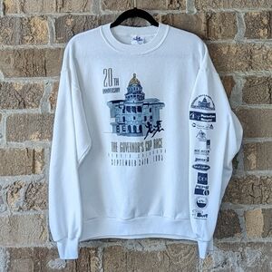 Vintage 1995 The Governors Cup Race Denver Colorado 20th Anniversary Sweatshirt